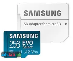 SAMSUNG EVO Select Micro SD-Memory-Card + Adapter, 256GB microSDXC 130MB/s Full HD & 4K UHD - 2
