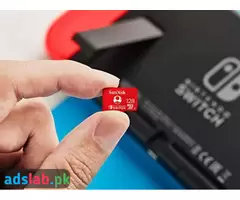 SanDisk 128GB microSDXC-Card, Licensed for Nintendo-Switch - SDSQXAO-128G-GNCZN - 3