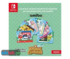 Nintendo Amiibo Animal Crossing New Horizon Sanrio Collaboration Exclusive Pack - 6 Cards - 2