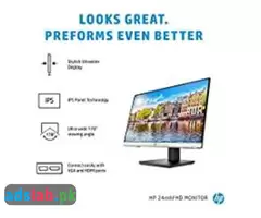 HP 24mh FHD Monitor - Computer Monitor with 23.8-Inch IPS Display (1080p)