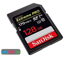 SanDisk 128GB Extreme PRO SDXC UHS-I Card - C10, U3, V30, 4K UHD, SD Card - 2
