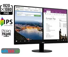Acer SB220Q bi 21.5 Inches Full HD (1920 x 1080) IPS Ultra-Thin Zero Frame Monitor - 1