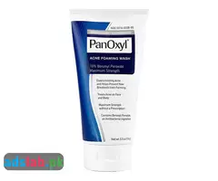 PanOxyl Acne Foaming Wash Benzoyl Peroxide 10% Maximum Strength Antimicrobial, 5.5 Oz - 1