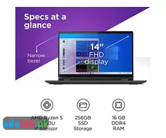 Lenovo Flex 5 Laptop, 14.0" FHD Touch Display, AMD Ryzen 5 5500U
