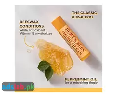 Burt's Bees Lip Balm, Moisturizing Lip Care, 100% Natural, Original Beeswax - 1