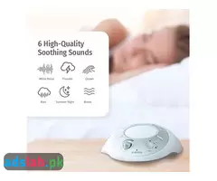 HoMedics White Noise Sound Machine | Portable Sleep Therapy for Home