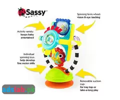 Sassy Fishy Fascination Station 2-in-1 Suction Cup High Chair Toy - 1