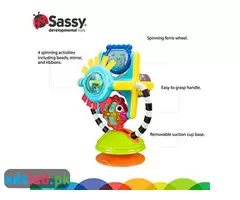 Sassy Fishy Fascination Station 2-in-1 Suction Cup High Chair Toy - 2