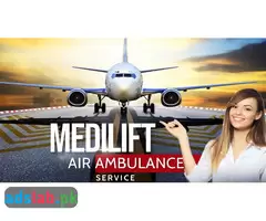 Very Low Cost Air Ambulance Service in Bagdogra with Well ICU Facility by Medilift