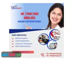 Book Medilift Air Ambulance Service in Vellore at Low Fare