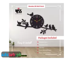 Sparrow wall clock