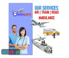 Well-Maintained Air Ambulance Service Provider in Gaya by Medilift