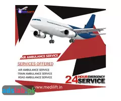 Hi-Tech & Reliable Medilift Air Ambulance Service in Nagpur
