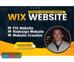 I will fix, redesign, or create your wix website