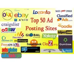 Classified ads posting service cheap price for seo work