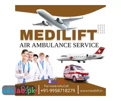 Contact Medilift Air Ambulance Service in Ahmedabad Anytime