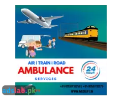 24/7 Responsive Air Ambulance Service in Bagdogra by Medilift