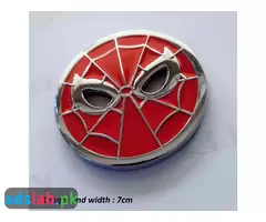 Spider Man Marvels Logo Metal Emblem Metal Body Monogram For Car