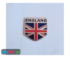 Aluminium Square Logo England Uk British Flag - 1