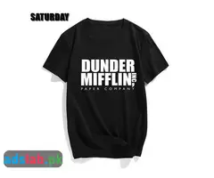 DUNDER MIFFLIN PAPER INC Mens Cotton T-Shirs for Boy - 1