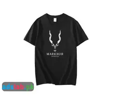Markhor Summer Printed Half Sleeves O Neck T Shirt For Men