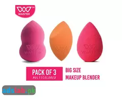 WANTER Pack Of 3 Makeup Beauty Blender Dropped Puffs - 1