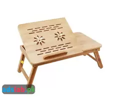 aptop table desk and laptop stand wooden - 1
