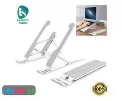 Laptop Stand | Portable Plastic Laptop Mobile Tablet Stand Holder | - 1