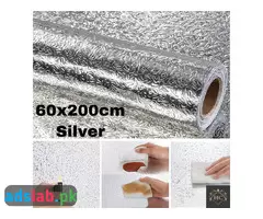 60x200cm Self Adhesive Aluminium Foil Sticker Roll