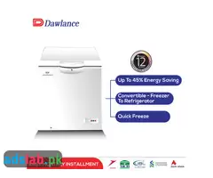Dawlance Deep Freezer DF 300 Energy Saver 10 CFT Convertible White/12 Years Warranty