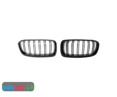 Gloss Black Car Front Kidney Grille Grill