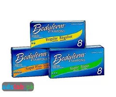 AMPONS FREE DELIVERY. 8 PIECE PACK BODYFORM SUPER TEMPONS - 1