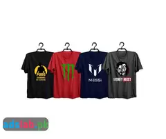 The vintage clothing pack of 4 premium printed T shirts - 1
