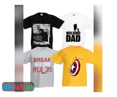 Pack Of 4 Cotton Printed Tshirts For Kid