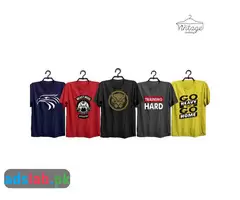 The vintage Clothing Pack of 5 premium quality T-shirts