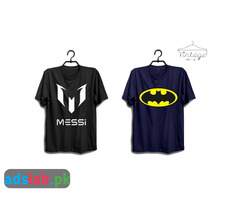 Pack of 2 imported high quality stylish casual printed men tees t shirt
