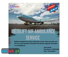 Quick Patient Transfer Air Ambulance Service in Bokaro by Medilift