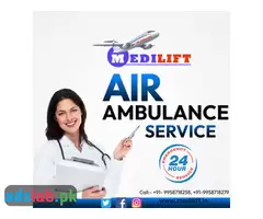 Medilift Air Ambulance Service in Indore with Best Medical Care at a Low Price - 1