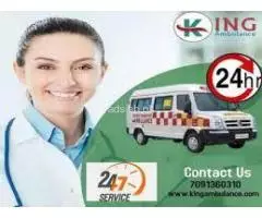 King Ambulance Service In Kankarbagh Fully Trained And Skilled Team.
