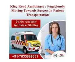 King Ambulance With Skilled And Dedicated Medical Staff Services In Danapur