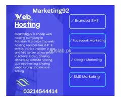 Web Hosting - Hosting Services In Lahore, Pakistan