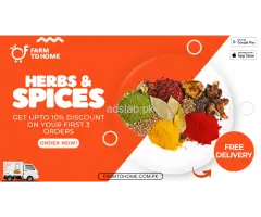 Explore a World of Exquisite Spices and Herbs In Islamabad with Farm to home - 1