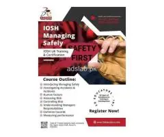 UK Certified IOSH Training and Certification