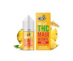 CBD + Delta-9 THC Vape Juice: Maui Wowie – Sativa in Pakistan