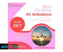 Hire Advance Care Unit with Panchmukhi Air Ambulance Service in Patna