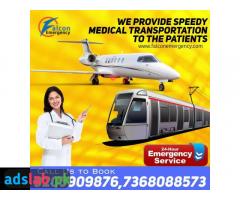 The Services Offered by Falcon Train Ambulance in Jamshedpur is Available at a Lower Price