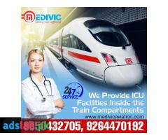 Grab Cost-Friendly Medivic Train Ambulance Services in Patna