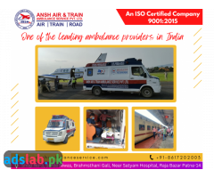 Ansh Air Ambulance Services in Chennai – ICU Setup with All Medical Tools