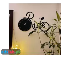 Bicycle Clock Wall Design