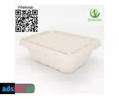 display trays fruit tray sugarcane tray tray plate pulp tray packaging bagasse packaging - 5